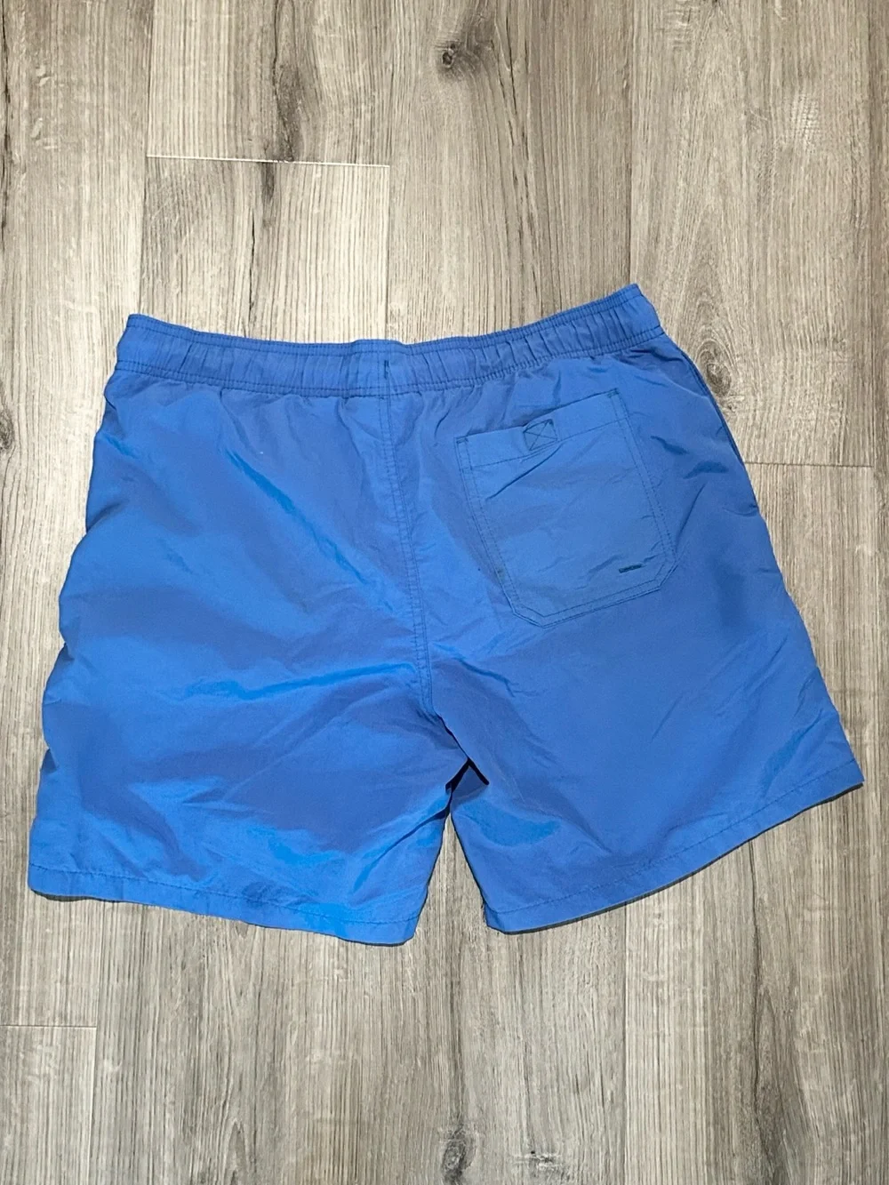 ❥𝐆𝐨𝐨𝐝𝐟𝐞𝐥𝐥𝐨𝐰 & 𝐂𝐎:  Men’s Swim Trunks with Contrast Drawstring - Blue